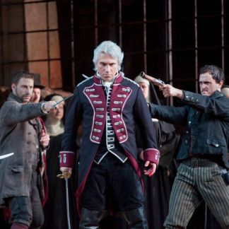 Dmitri Hvorostovsky as Conte di Luna in Verdi's Il Trovatore at the Metropolitan