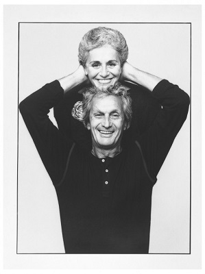 Ottavio e Rosita Missoni. Photo Giuseppe Pino, 1984