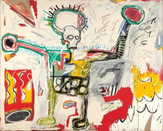 Jean-Michel Basquiat’s Untitled (1982). Photograph: Jean-Michel Basquiat/Barbican 