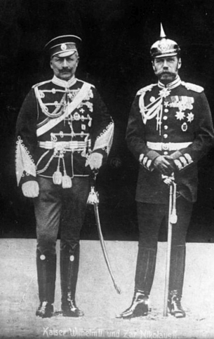 Kaiser Wilhem e Nicola II
